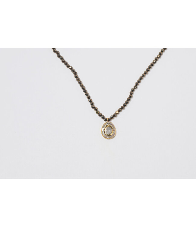 Uncut Stone Necklace