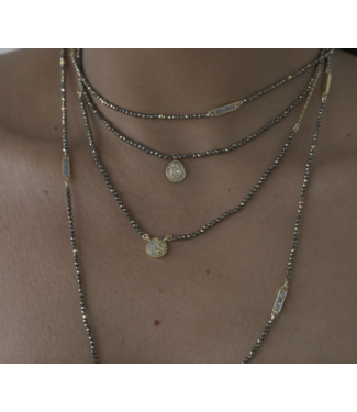 Uncut Stone Necklace