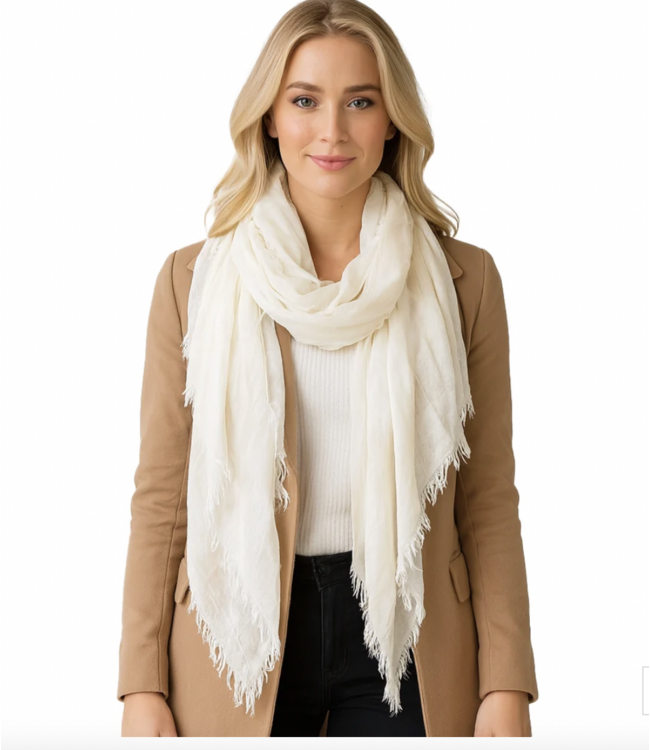 Cashmere Tassel Scarf-available in 2 colors
