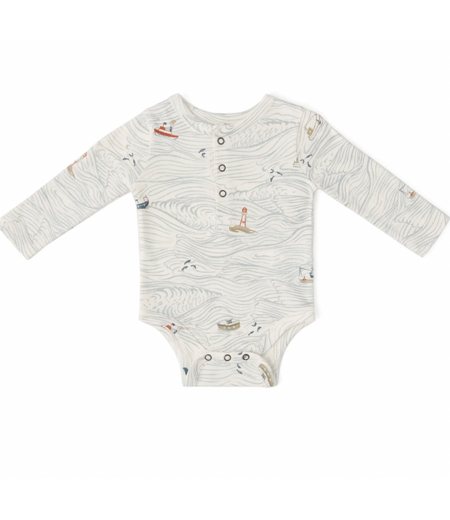 L/S High Seas Cotton One-Piece