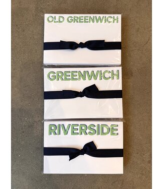 Bold Shadow "Town" Notepad