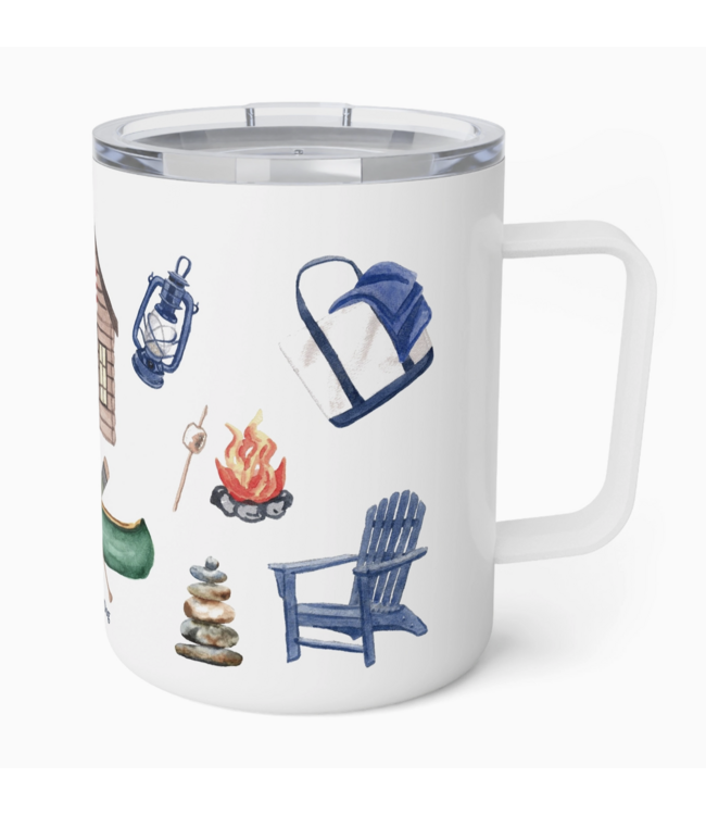 The Muddy Dog Insulated Mug-available in 3 patterns
