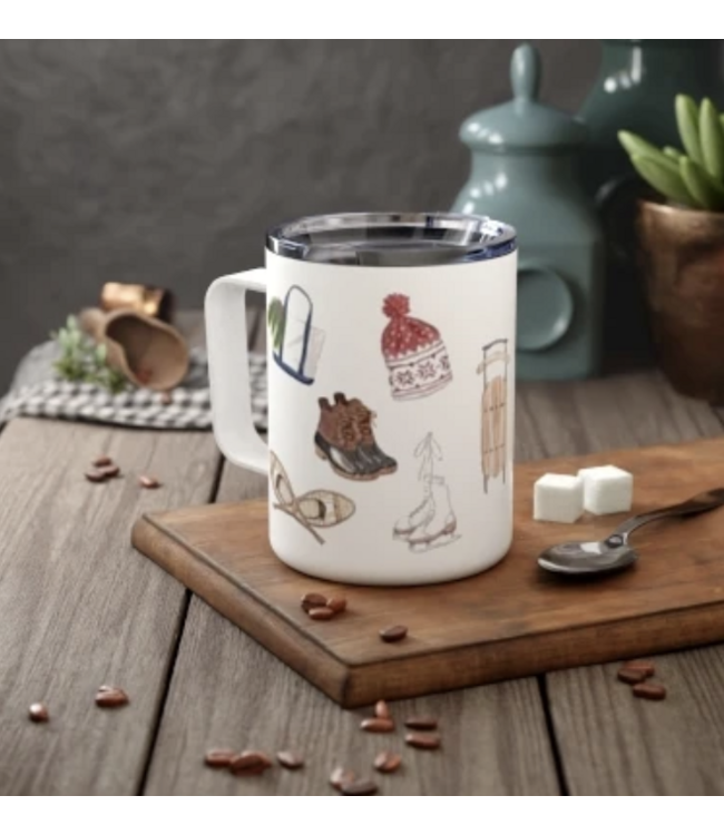 The Muddy Dog Insulated Mug-available in 3 patterns