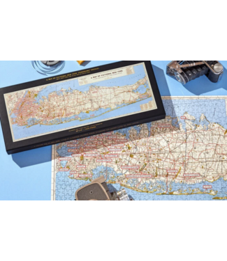 NYC Map Panoramic Puzzle 1000 Pc