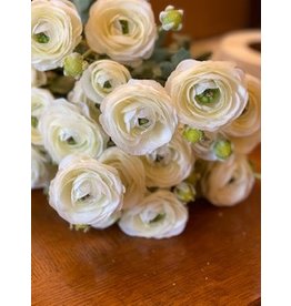 The Florist & The Merchant Ranunculus Stem - White
