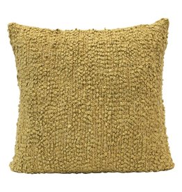 Creative Co-op 20" Wool Blend Boucle Pillow - Green