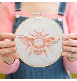 The Florist & The Merchant Bee Hoop Embroidery Kit