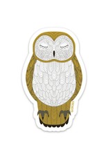 Gingiber Nocturnal Owl Sticker