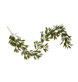 The Florist & The Merchant 80" Faux Olive & Bay Leaf Garland