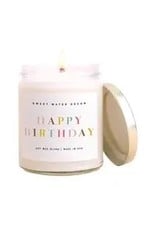 The Florist & The Merchant 9oz Soy Candle Happy Birthday
