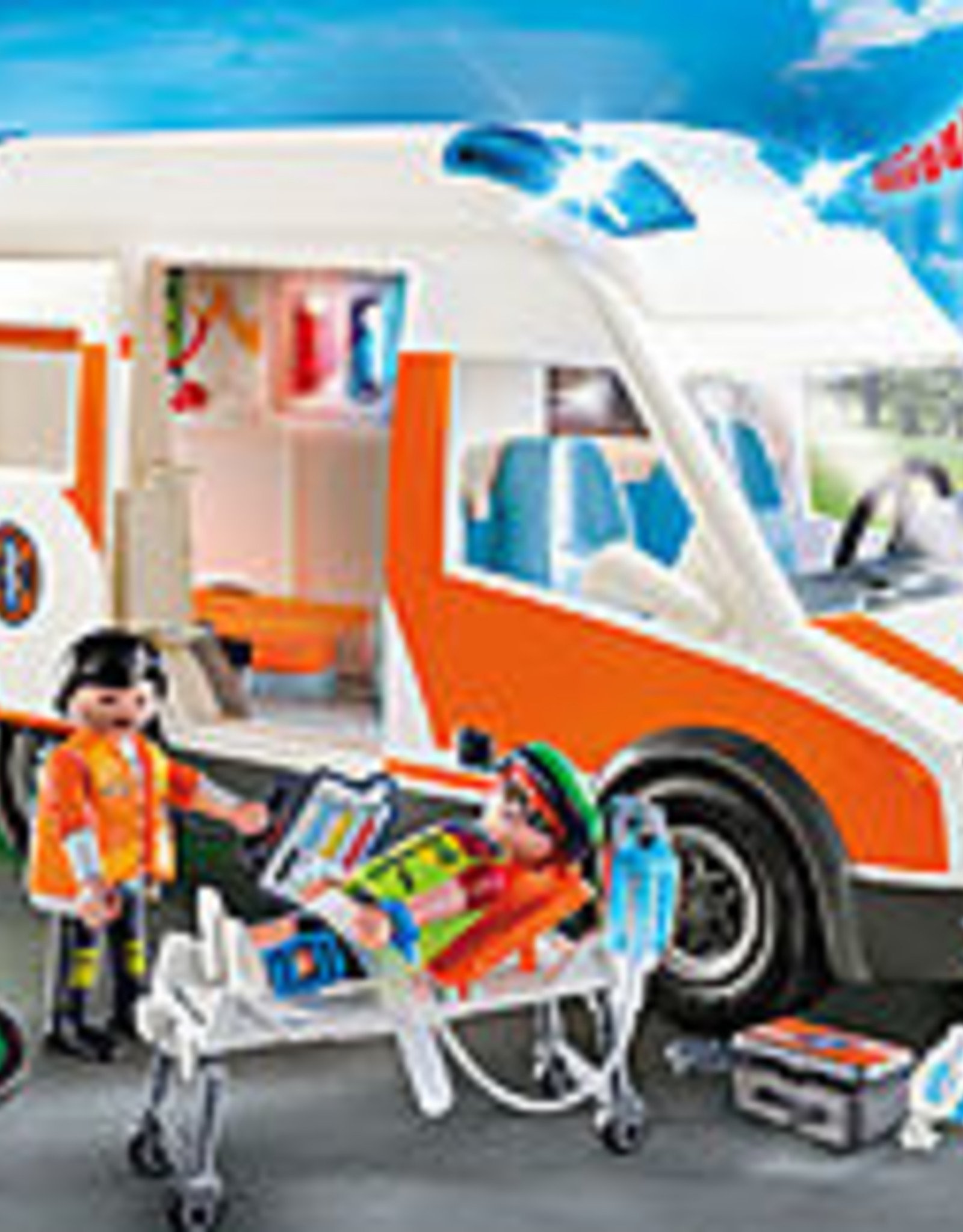 Playmobil Ambulance with Flashing Lights