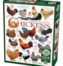 Cobble Hill Chicken Quotes 1000pc Puzzle