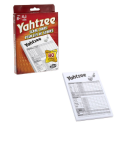 Hasbro Yahtzee Score Pad