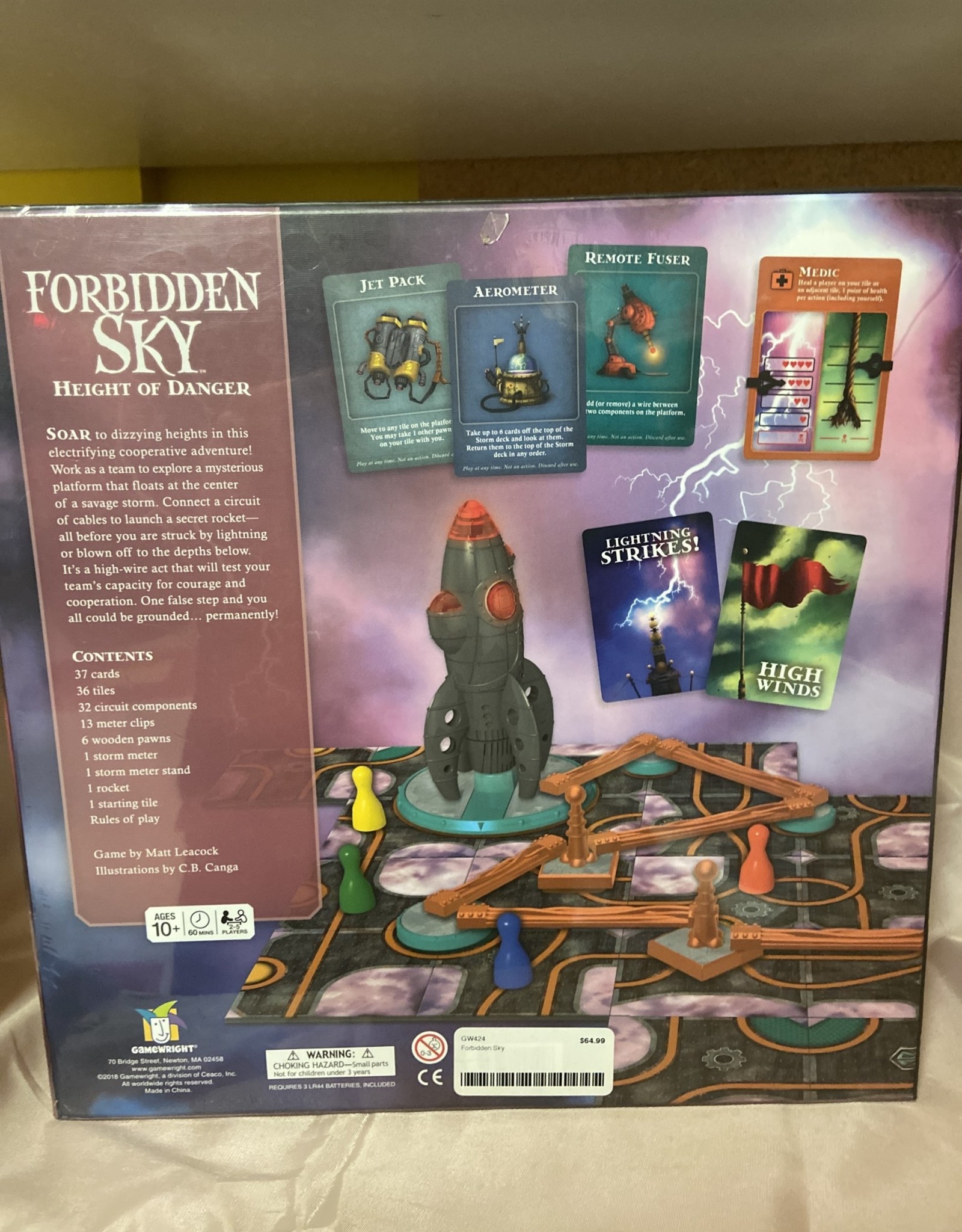 Gamewright Forbidden Sky