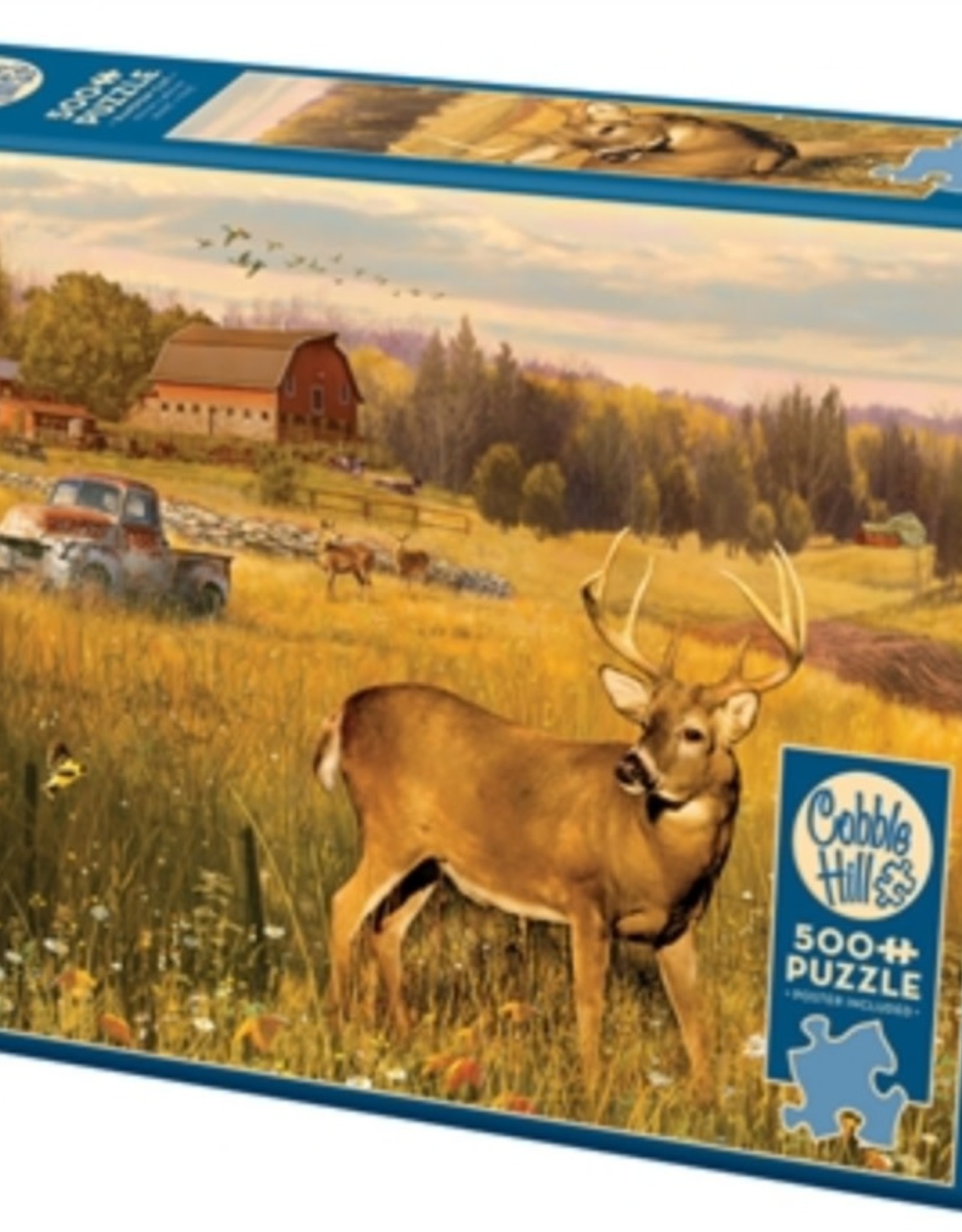 Cobble Hill Deer Field 500pc Puzzle