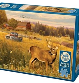 Cobble Hill Deer Field 500pc Puzzle