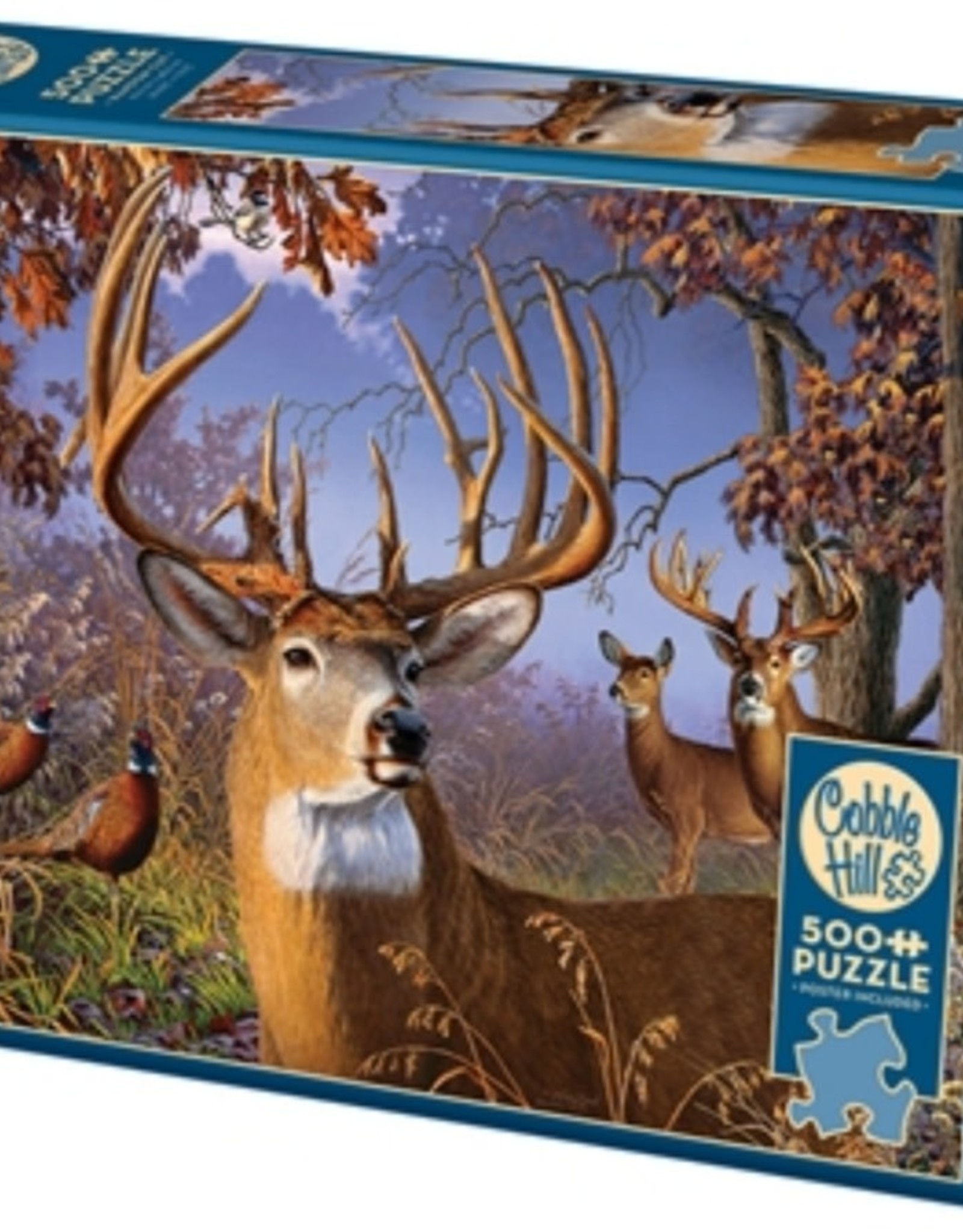 Cobble Hill Deer and Pheasant 500pc Puzzle