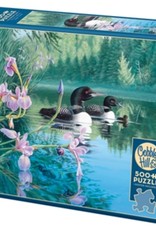 Cobble Hill Iris Cove Loons 500pc Puzzle