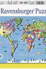 Ravensburger World Map 60pc Puzzle