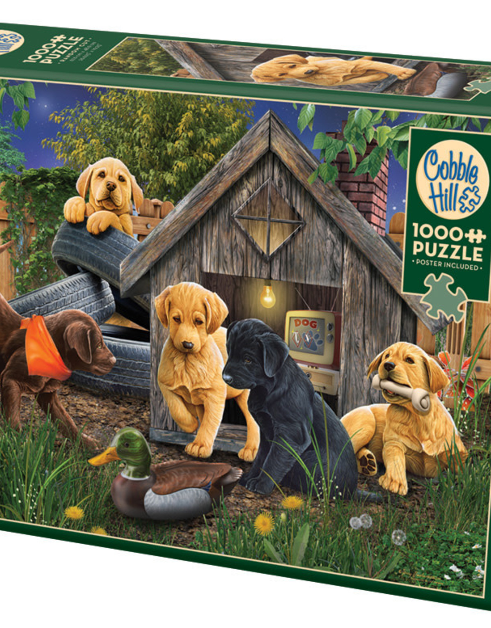 Cobble Hill In the Doghouse  1000pc Puzzle