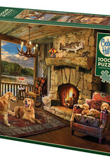 Cobble Hill Lakeside Cabin 1000pc Puzzle