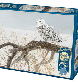 Cobble Hill Robert Bateman Fallen Willow- Snowy Owl 500pc Puzzle