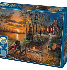 Cobble Hill Fireside 500pc Puzzle