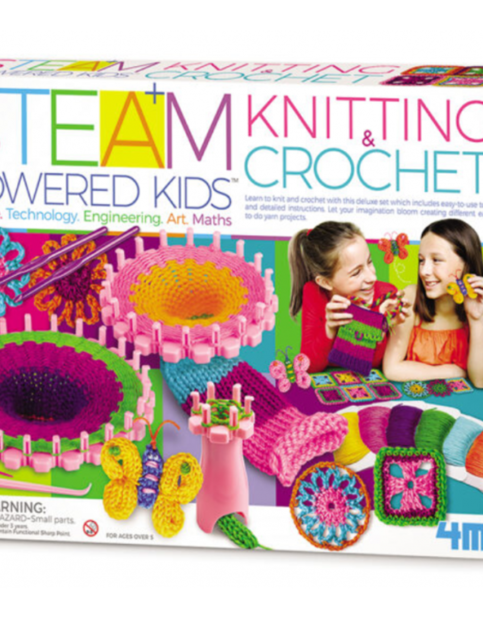 4M Deluxe Knitting and Crocheting