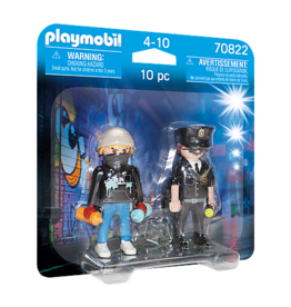 Playmobil DuoPack Policeman and Street Artist