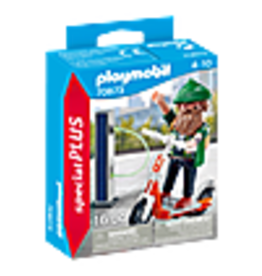 Playmobil Man with E-Scooter