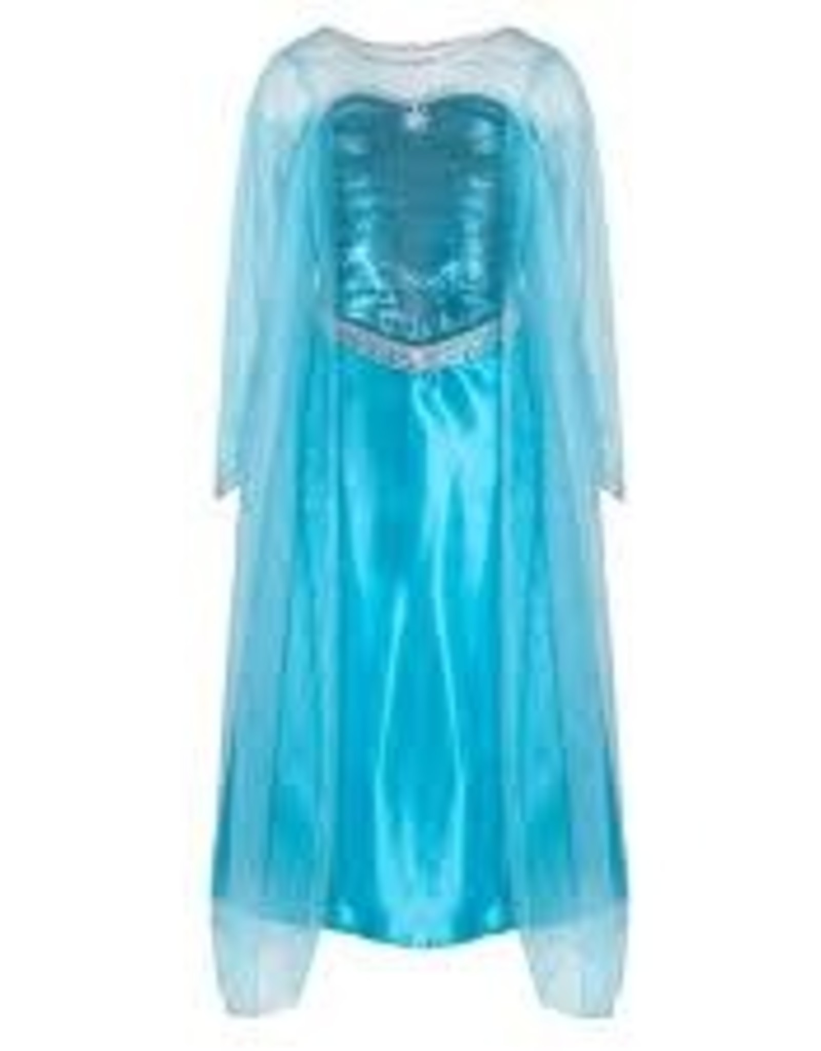 Great Pretenders Ice Queen Dress With Cape  size 3-4