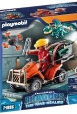 Playmobil Icarus Base Security Set with Quad