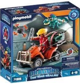 Playmobil Icarus Base Security Set with Quad