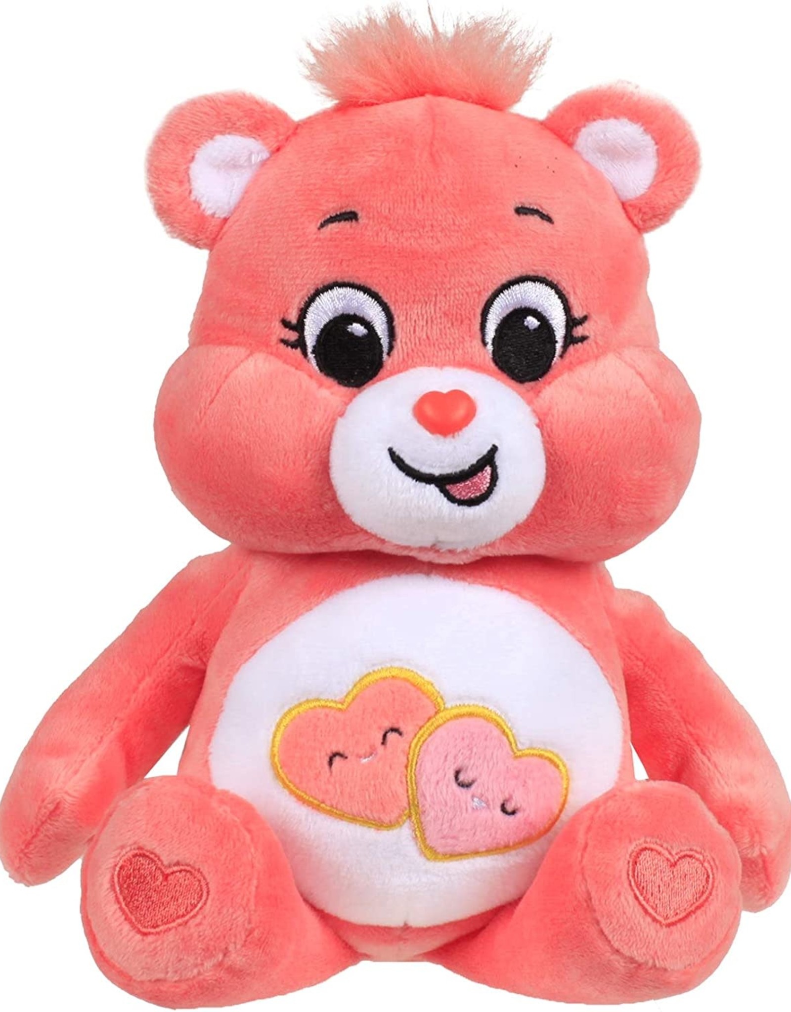 Hasbro Love a Lot Bear (Coral) Care Bears Bean Plush