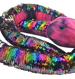 Wild Republic 54" WR Snakes Rainbow Sequin