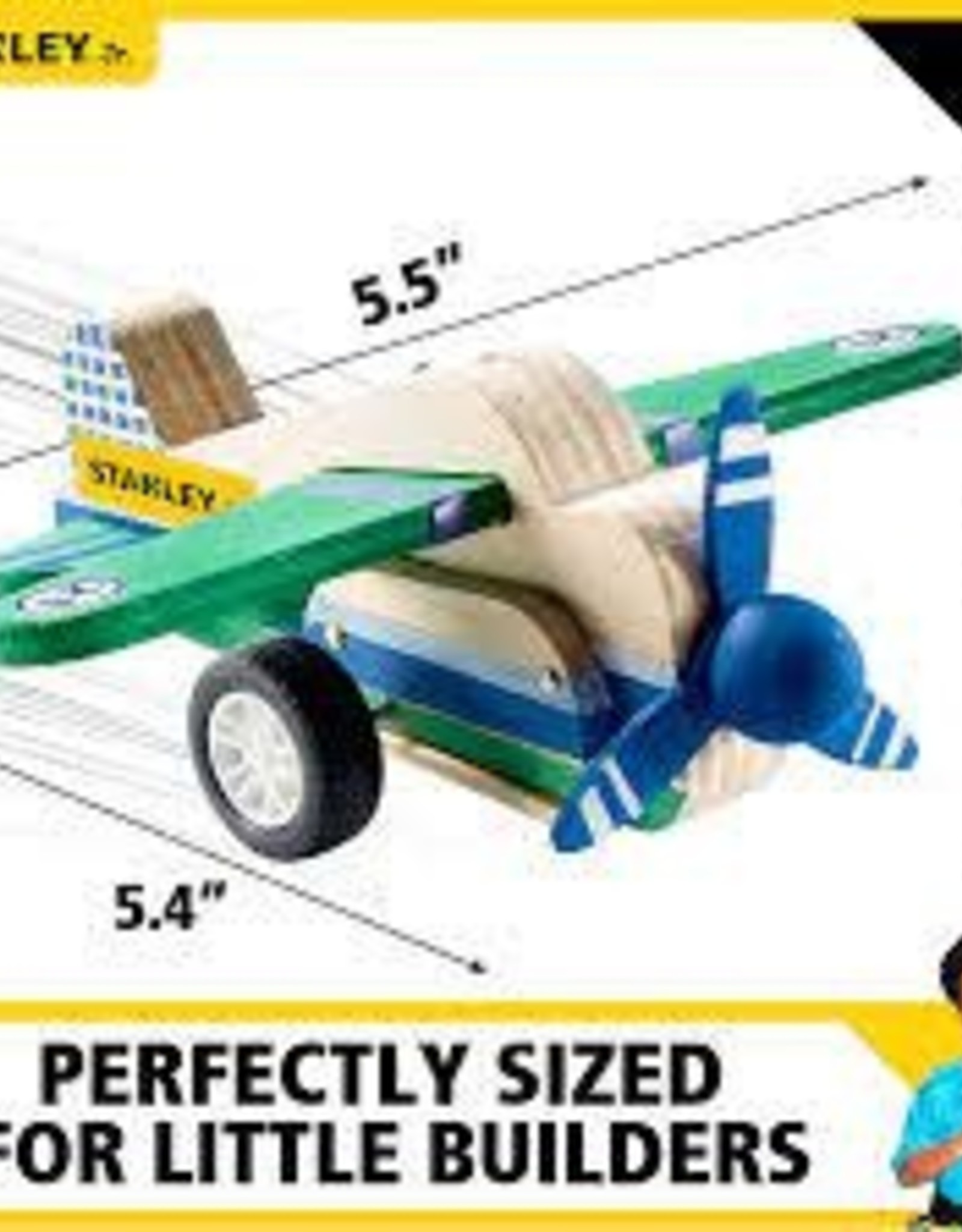Stanley Stanley Jr- Pullback Airplane Kit