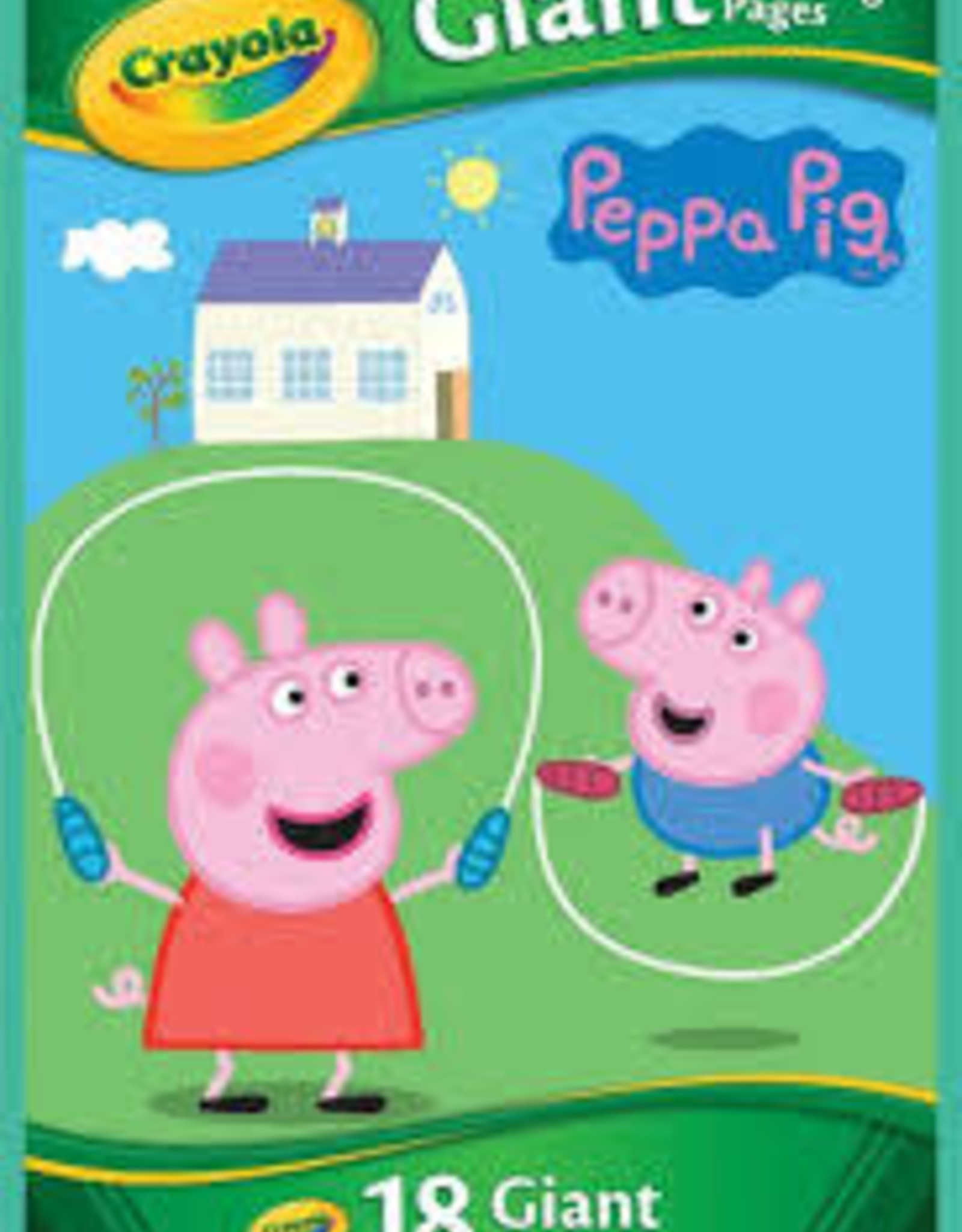 Crayola Peppa Pig Giant Colouring Pages