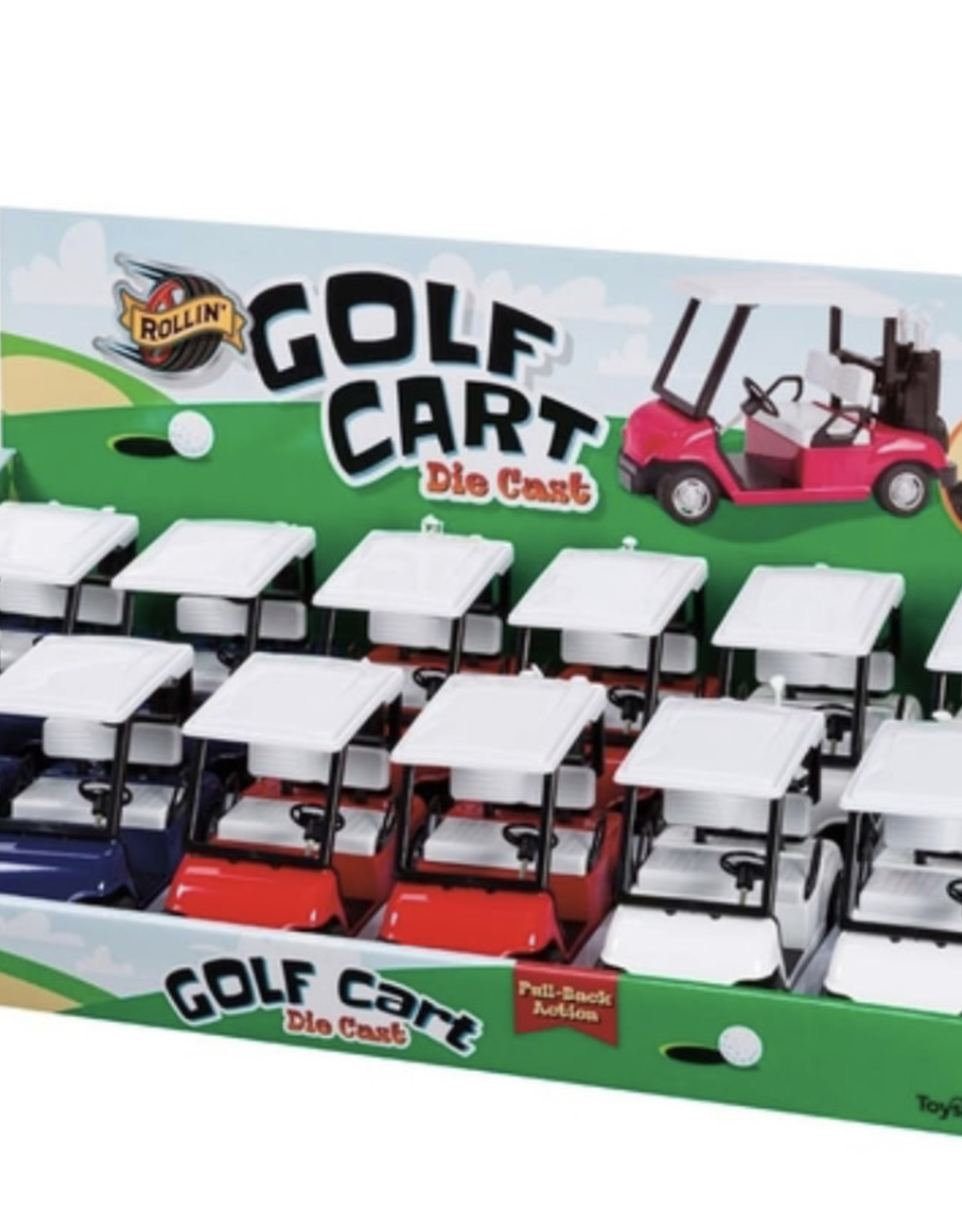 Toysmith P/B Golf Cart- Rollin