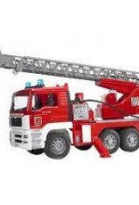 Bruder MAN TGA Fire Engine with Ladder, Water Pump, and Sound