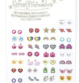 Great Pretenders Rainbow Love Sticker Earrings