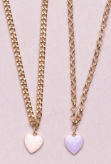 Great Pretenders Boutique Chunky Chain Heart Necklace