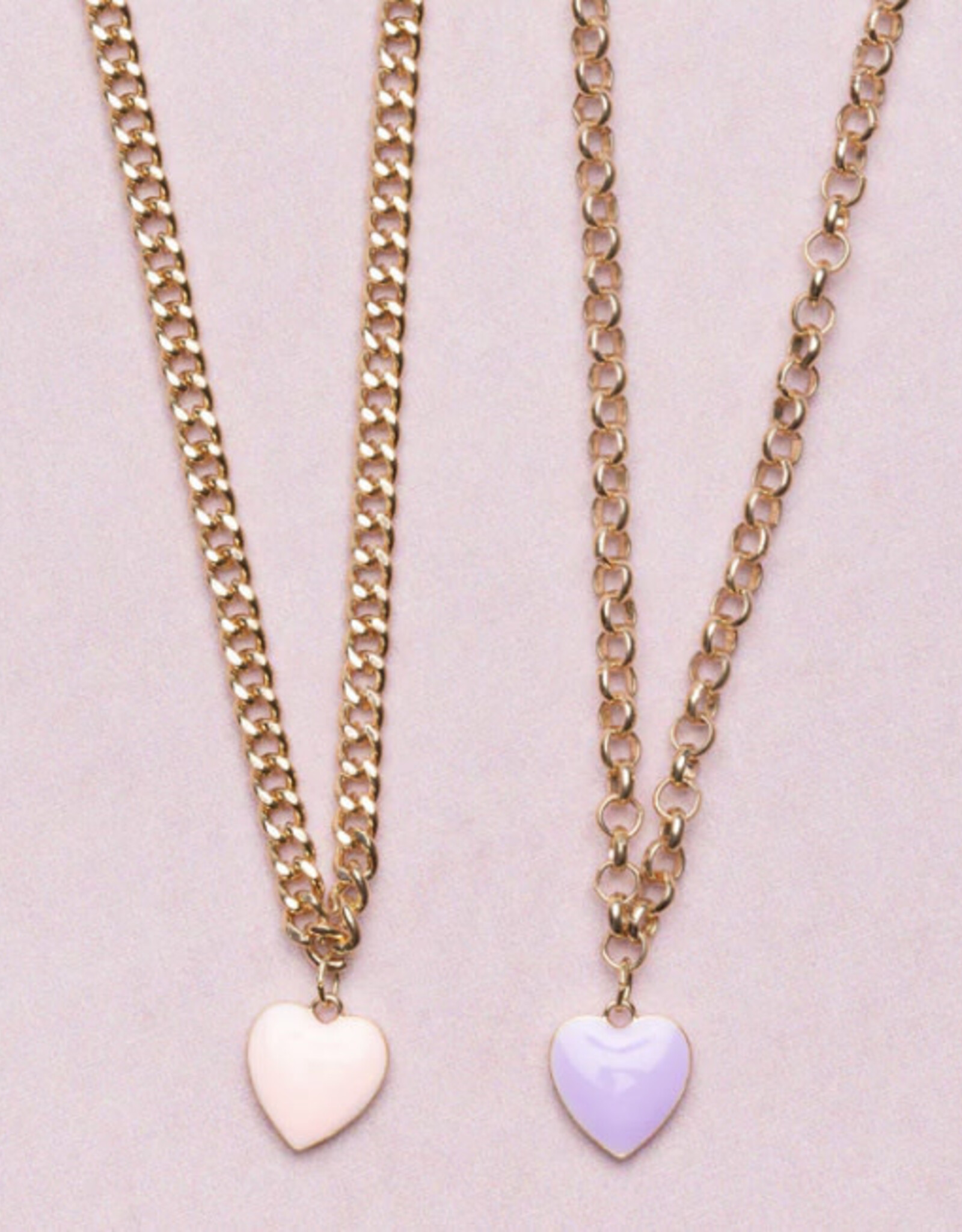 Great Pretenders Boutique Chunky Chain Heart Necklace