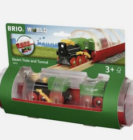 Brio Brio Steam Train and Tunnel