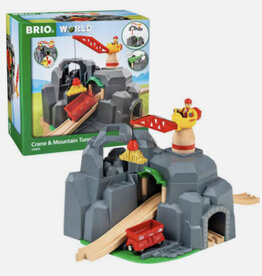 Brio Brio Crane and Mountain Tunnel