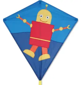 Premier Kites 30" Diamond Kite-  Happy Robot