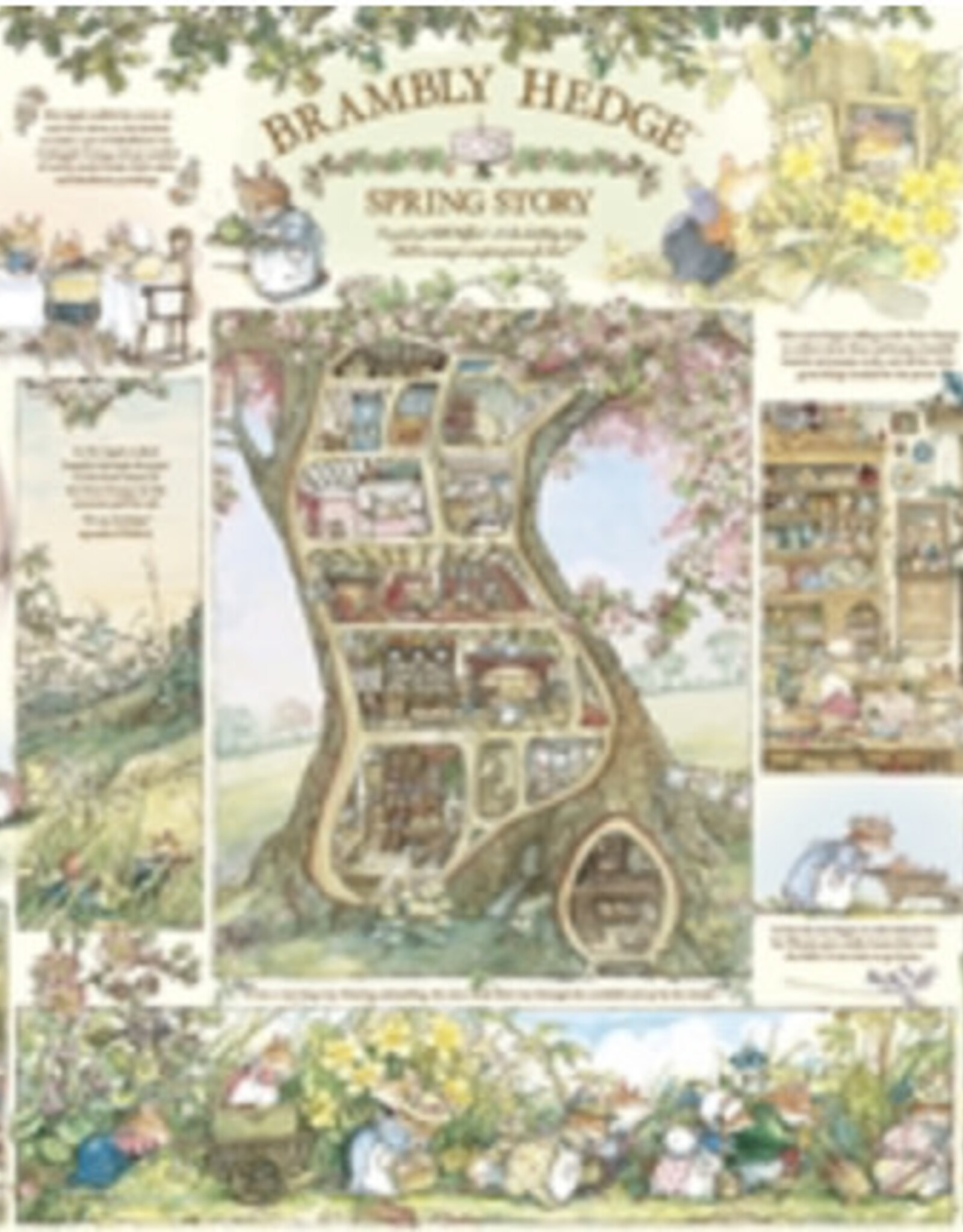 Cobble Hill Brambly Hedge Spring Story 1000 pc Puzzle