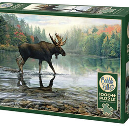 Cobble Hill Moose Crossing 1000 pc puzzle