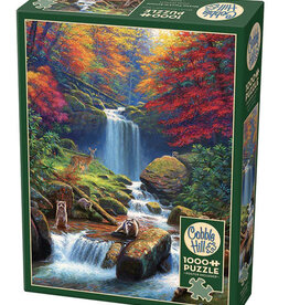 Cobble Hill Mystic Falls in Autumn  1000 pc Puzzle