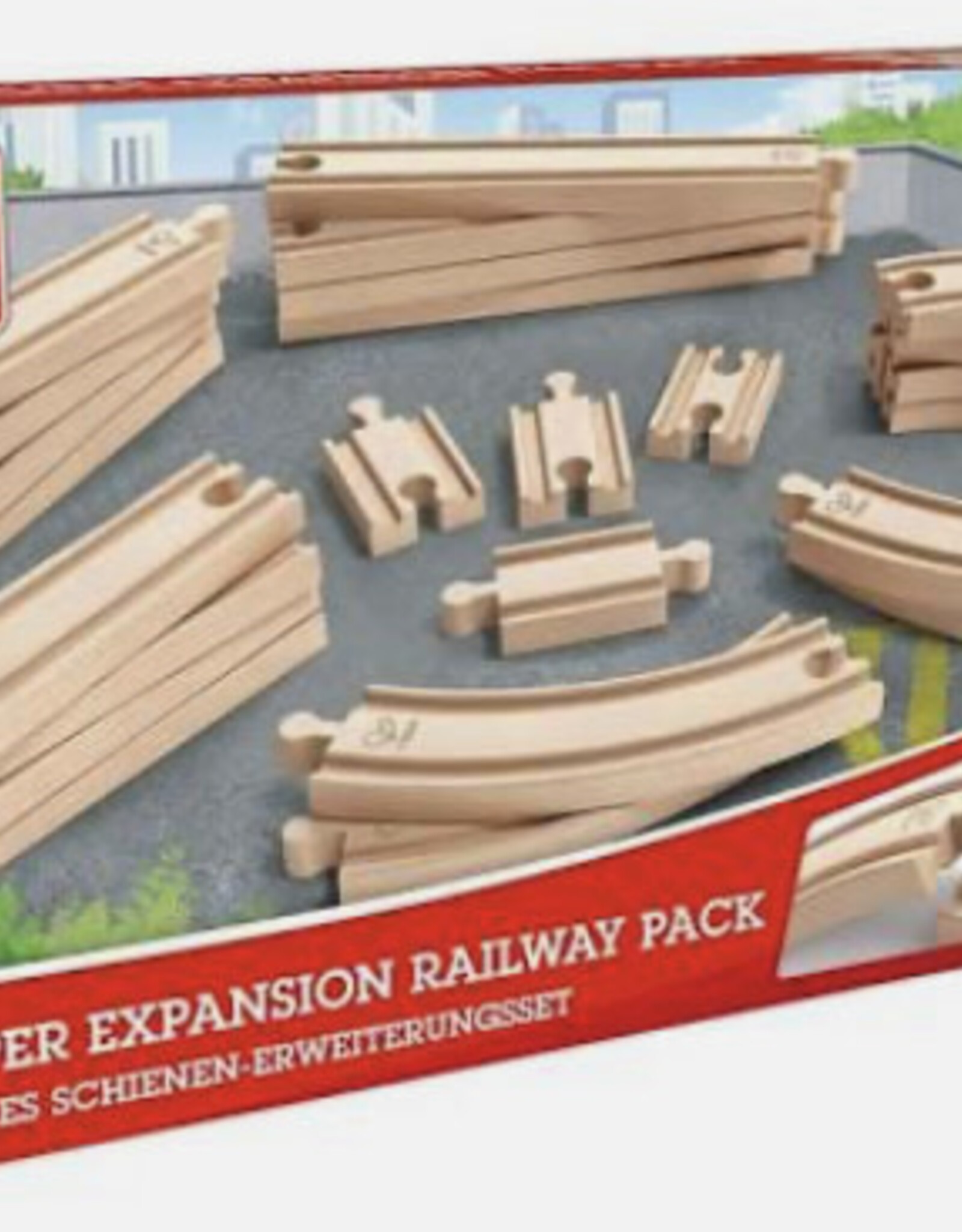 Hape Super Expansion Railway Pack