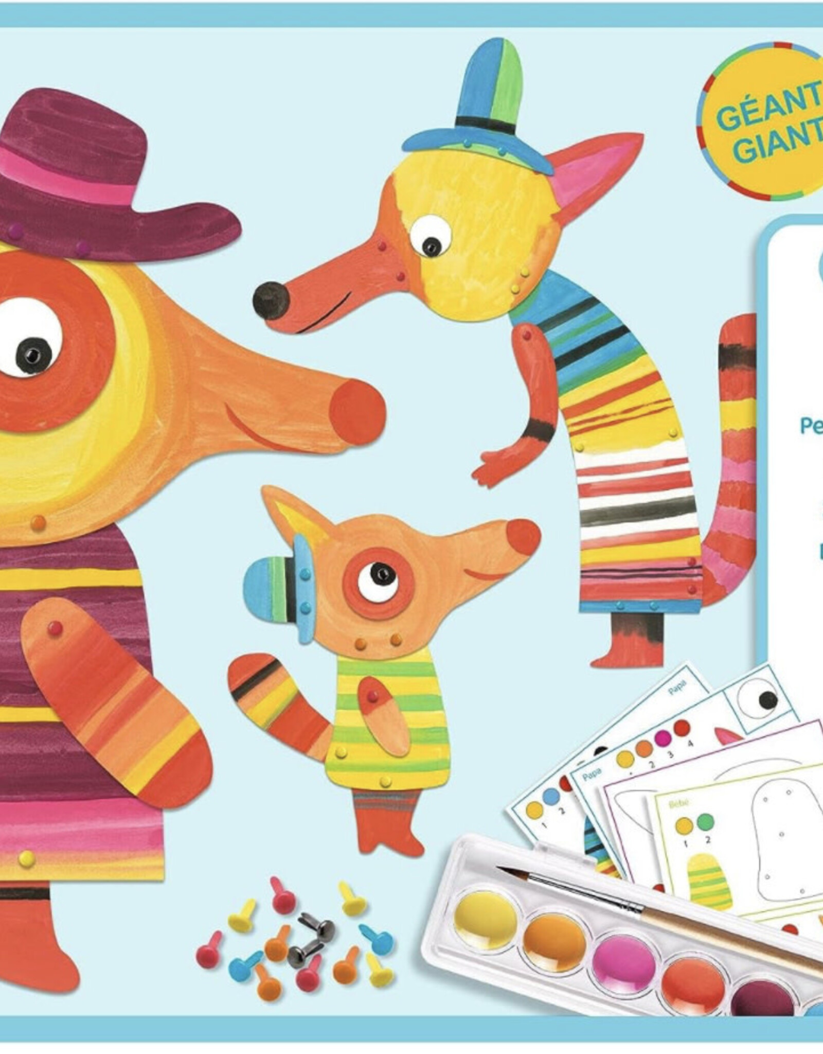 Djeco The Fox Family Art Kit 3-6